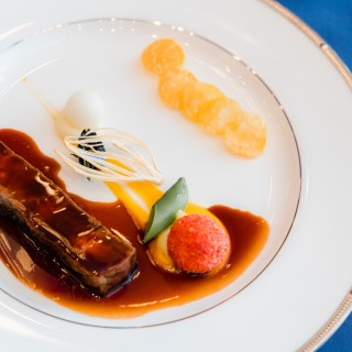 メイン料理のお肉