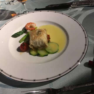 魚料理はボリュームがありました