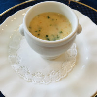 貝柱のクリームスープ
