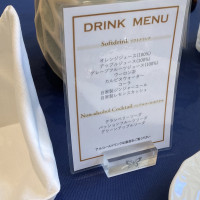 会場ドリンクメニュー