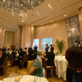 シャンデリアが綺麗です