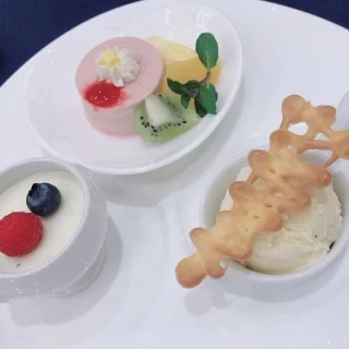 デザートです。