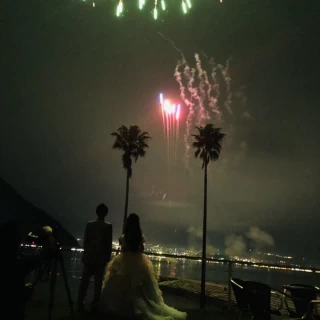 花火が最高でした！