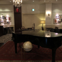 ゲスト待合室のピアノ