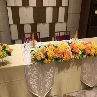 メインテーブル