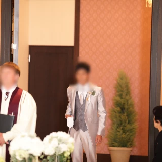 新郎入場