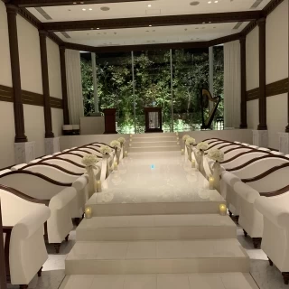 白を基調としているので、緑がすごく映えます