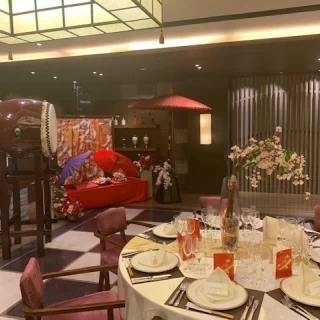 和モダンな雰囲気な宴会場