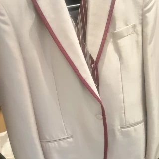 新郎の試着もできるそうです。
