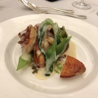 豪華なエビ、とっても美味しかったです。