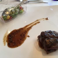 近江牛
旬野菜添え