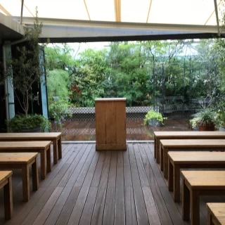 挙式会場です。