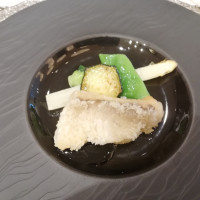 甲殻類が苦手な方にはお魚料理を出して頂けました