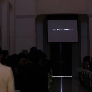 チャペルムービーの場面です