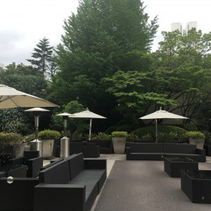 ガーデン。（見学時写真）晴れているといい雰囲気。|545860さんのTHE LANDMARK SQUARE TOKYO（ザランドマークスクエアトーキョー）（営業終了）の写真(878672)