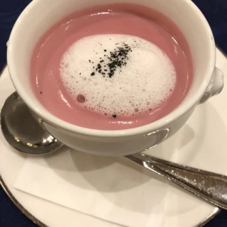 紅芯大根のポタージュ