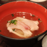 鯛のお茶漬け(締めの料理)