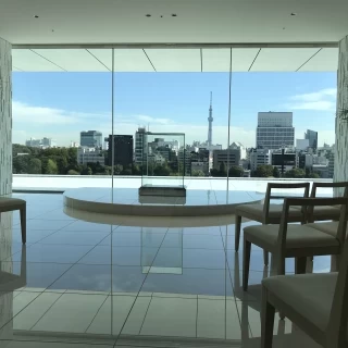 天気の良い日はスカイツリーが見えます