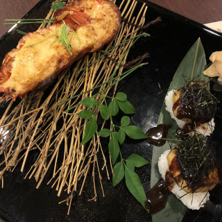 オマール海老とフォアグラ寿司