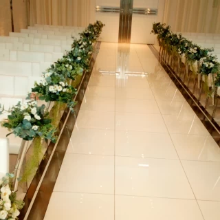 お洒落な場所で結婚式