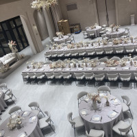 結婚式前日の披露宴会場！