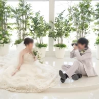 チャペルでの前撮り