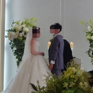 誓いのキス前