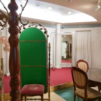 試着室が充実している。