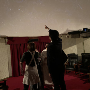 プラネタリウム内|546340さんの南阿蘇ルナ天文台・オーベルジュ「森のアトリエ」の写真(978798)