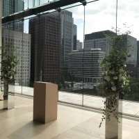 チャペルの外の景色