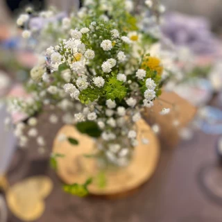 テーブル装花になります
