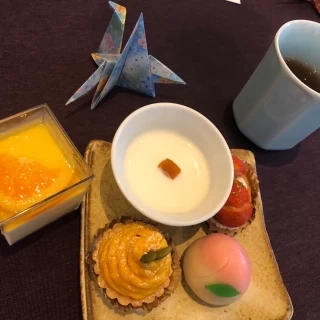 和と洋のスイーツ
