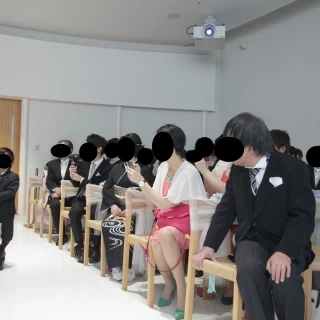 リングピローを子どもが持ってくる演出
