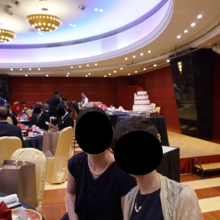 高砂を背に写真をとりました。