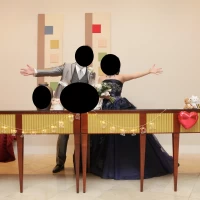 受付のウェルカムスペースは広いです。