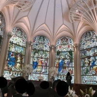 とても高く本格的なチャペルです。