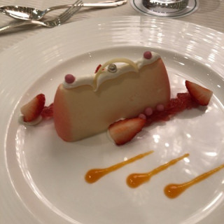 試食のデザート