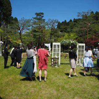 他の式場では味わえない自然