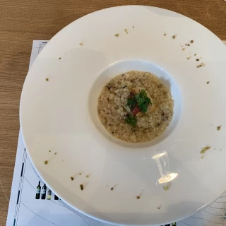 カポナータというパスタ料理。絶品。