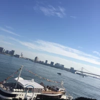 挙式後のフラワーシャワーを行ったテラスからの景色