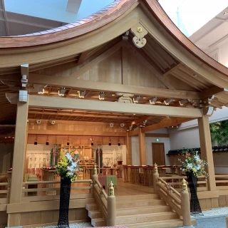 和装での挙式