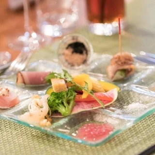 おしゃれな料理です。