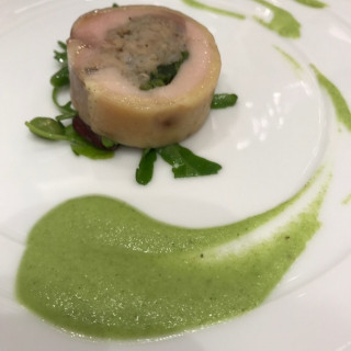 ソースを絡めて食べると美味！