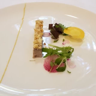 前菜。お酒が進みそうです。ちなみにフェアで唯一お酒が出ます