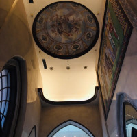 チャペル前の天井