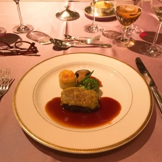 お魚はワインと合いました！