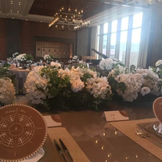 横浜の港をイメージした装飾になっていました