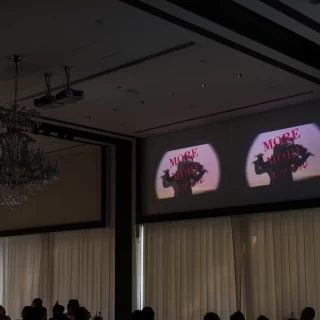 広々とした披露宴会場
