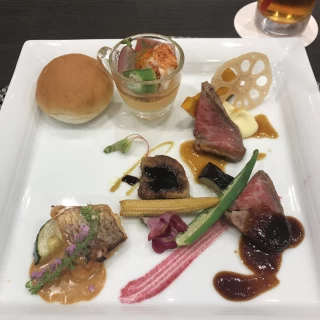 フェアでいただいたワンプレートコース料理