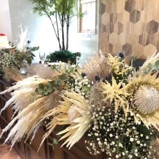 メインテーブル装花